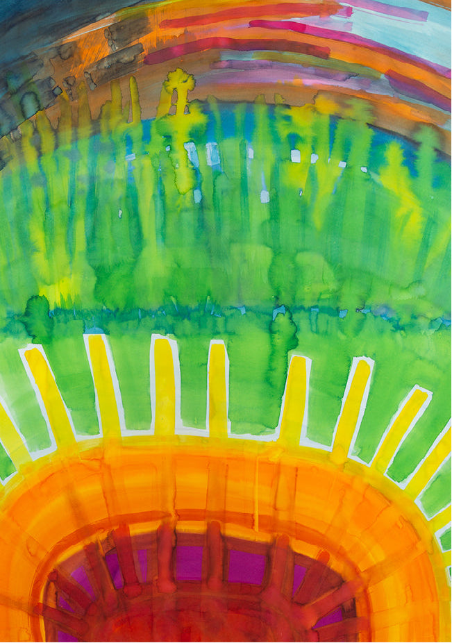 Sun After Rain (original purchased by Clatterbridge Cancer Centre - Liverpool, prints available)