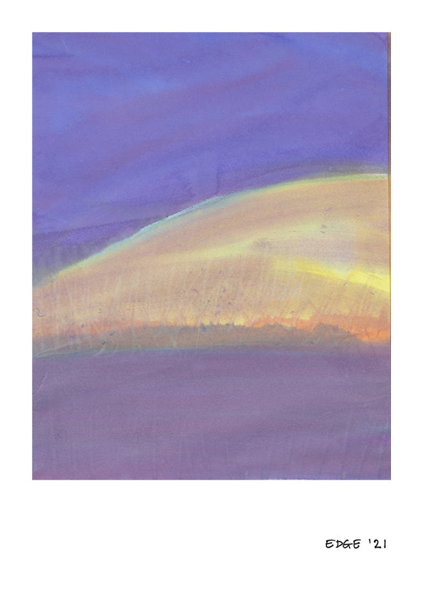 Wind and water, nearly dark