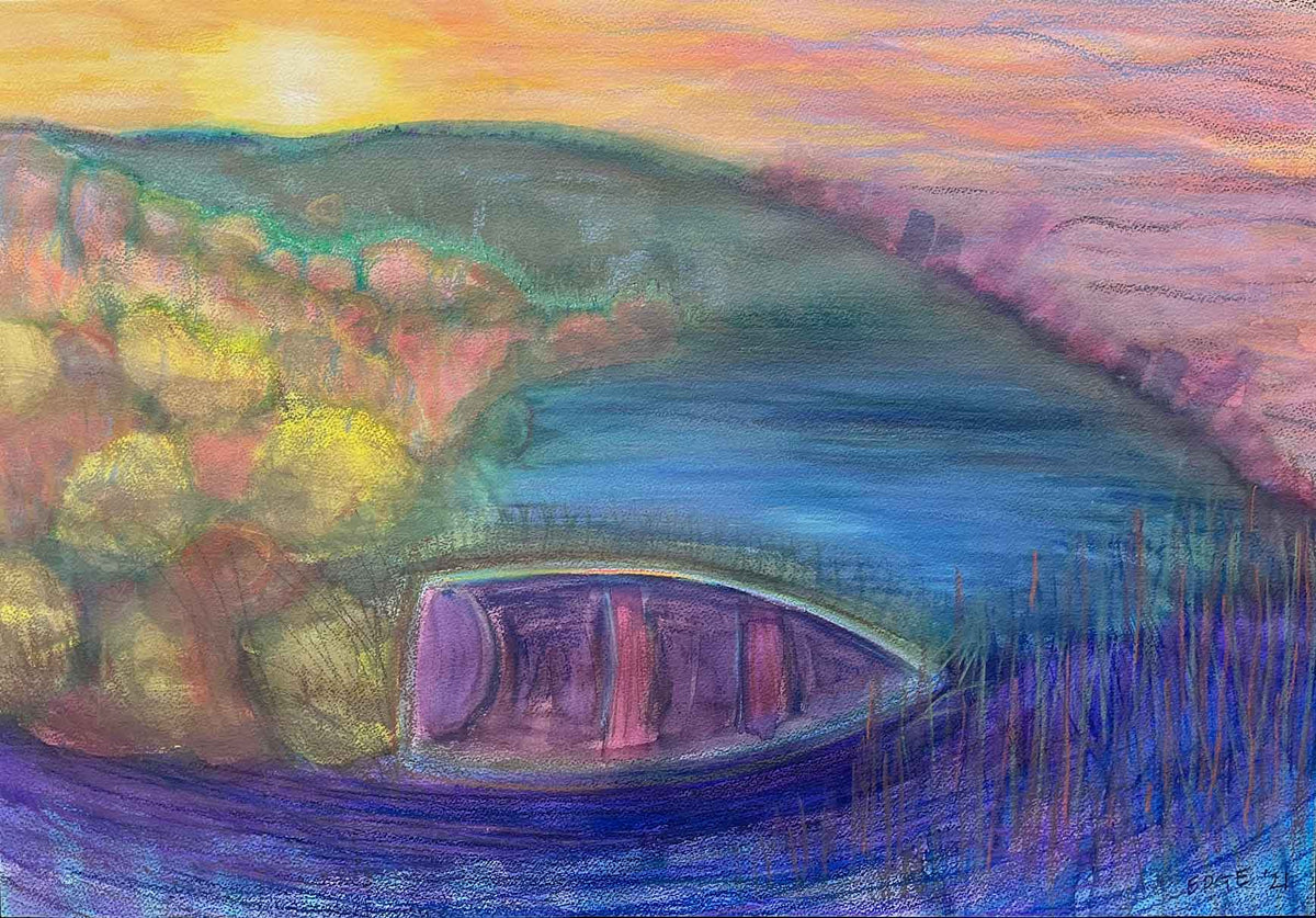 Counting Lost Boats (original painting)
